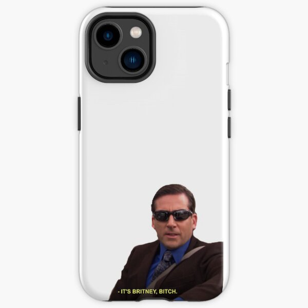 Michael Scott Britney Quote iPhone Tough Case