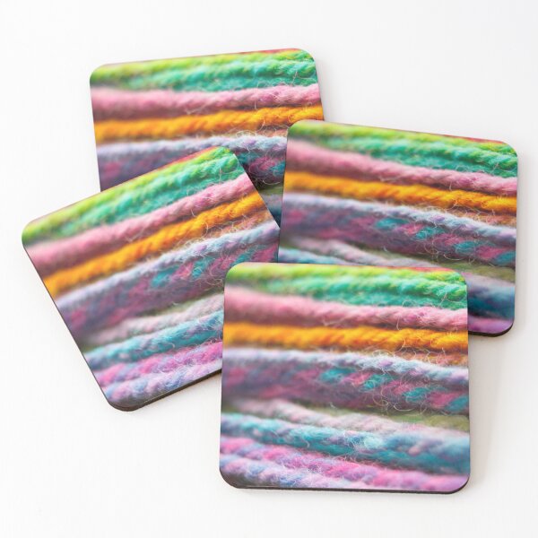 Item preview, Colorful Handspun yarn - Close up designed and sold by joyloveyarn.