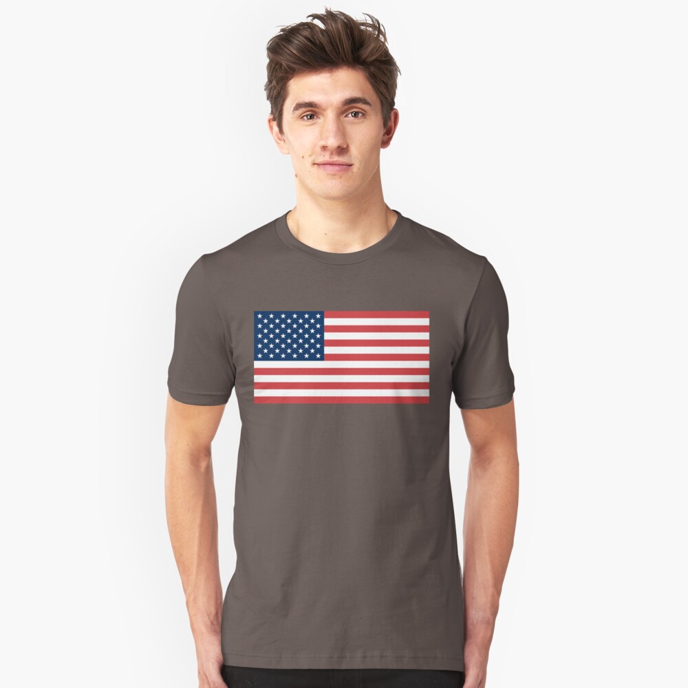 usa flag t shirt mens