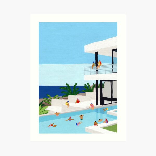 White house Art Print