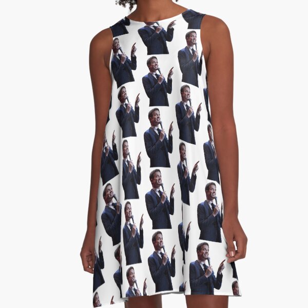 smiley john mulaney A-Line Dress