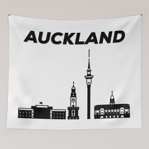 Item preview, Auckland Skyline, New Zealand designed and sold by marosharaf.