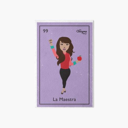 La Maestra Art Board Print