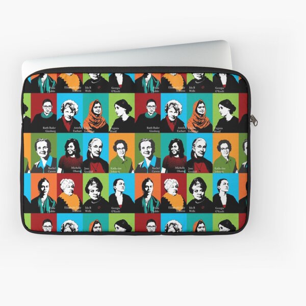 Iconos feministas Funda para portátil