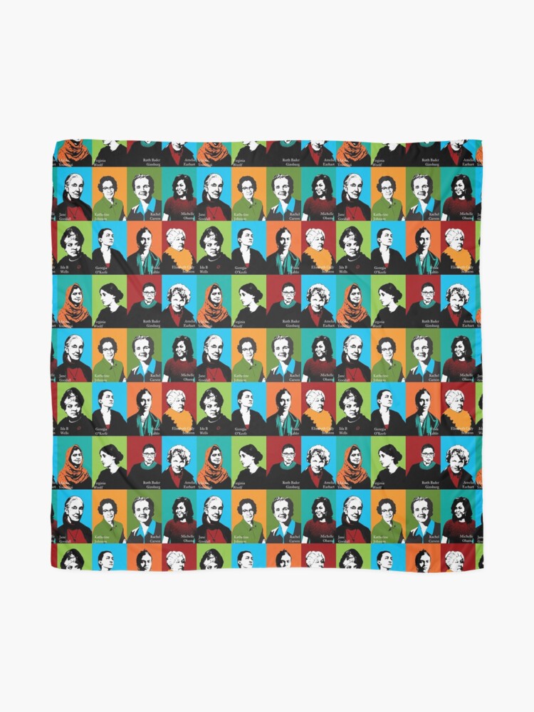 Alternate view of Feminist Icons Scarf