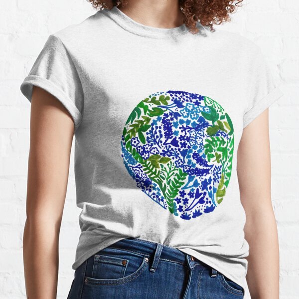 Die Erde lacht in Blumen Classic T-Shirt