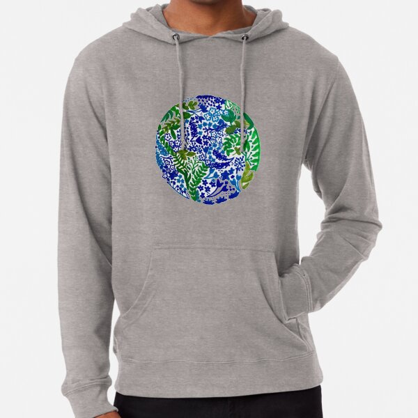 Die Erde lacht in Blumen Leichter Hoodie