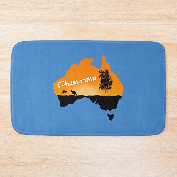 Item preview, Sunset Australian Map designed and sold by Jeremy Crotty.