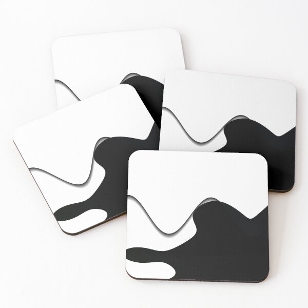 Item preview, Black and White Abstract  designed and sold by Poetic Patterns Studio.
