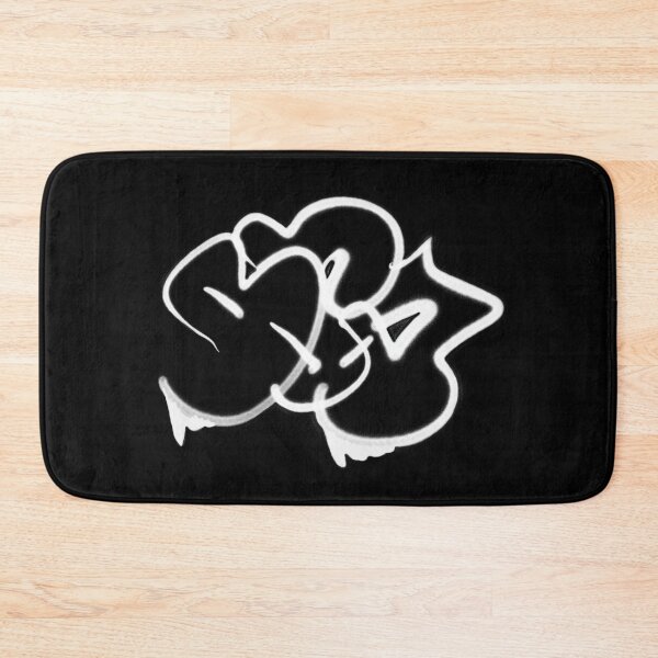 Item preview, Brazz - Graffiti Flop # 1 (White Black Outline) designed and sold by Brazz Official.