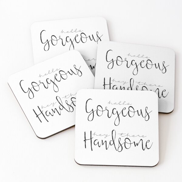 Item preview, Hello Gorgeous, Hey There Handsom designed and sold by rofocreative.