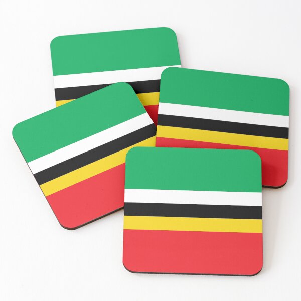 Item preview, St Kitts and Nevis Colour Block National colours designed and sold by IdentiTee Studios.