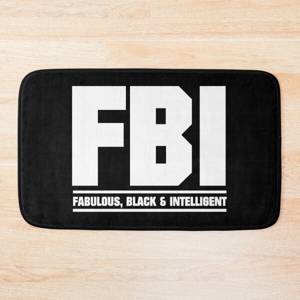Aperçu de l'œuvre FBI Fabulous Black et Intelligent créée et vendue par blackartmatters.