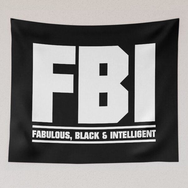 Artikelvorschau, FBI Fabulous Black und Intelligent entworfen und verkauft von blackartmatters.