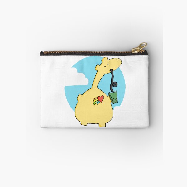 Item preview, Bogo the Flying Giraffe with Bubble Tea designed and sold by -eMM.