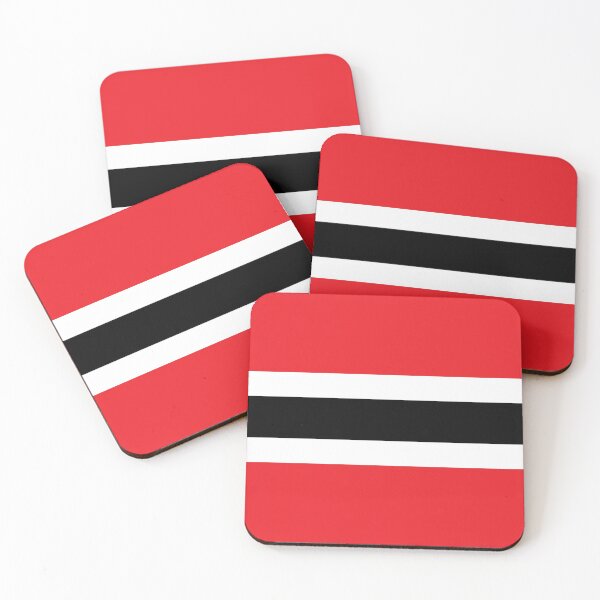 Item preview, Trinidad and Tobago Colour Block National colours designed and sold by IdentiTee Studios.
