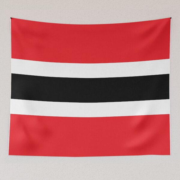 Item preview, Trinidad and Tobago Colour Block National colours designed and sold by IdentiTee Studios.