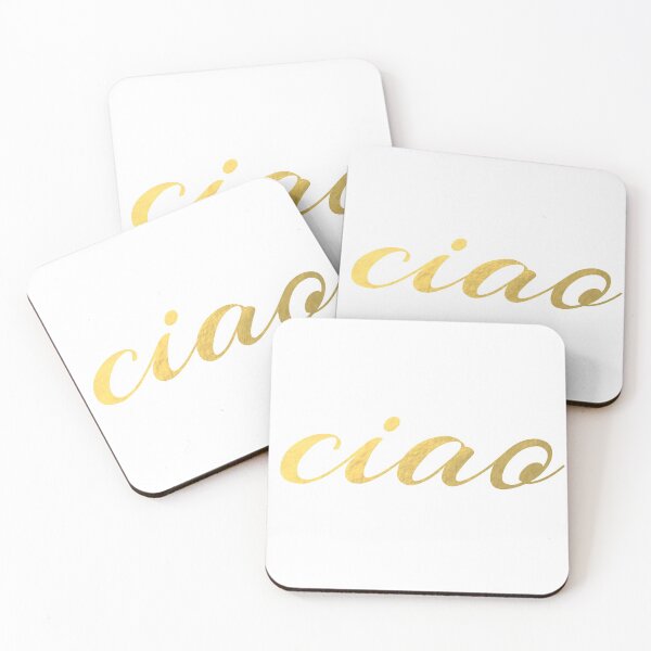Item preview, Ciao Faux Gold Foil designed and sold by tshirtstylist.
