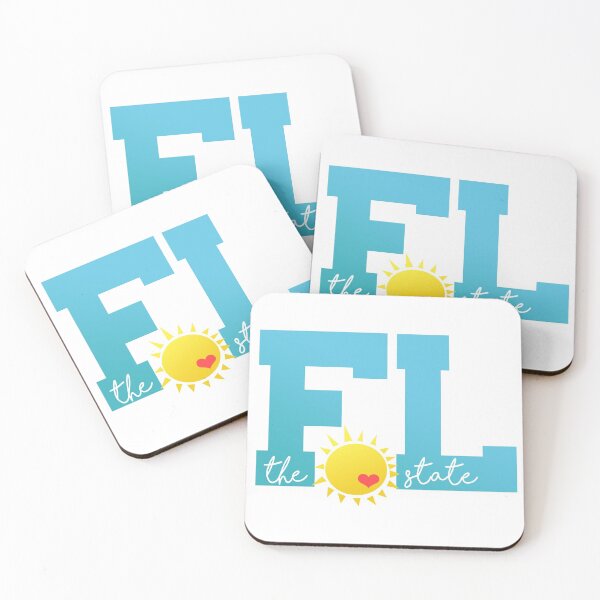 Item preview, Florida sticker - Florida, the sunshine state, Sunny Florida, Travel FL - Florida gifts - Florida face mask designed and sold by smooshfaceutd.
