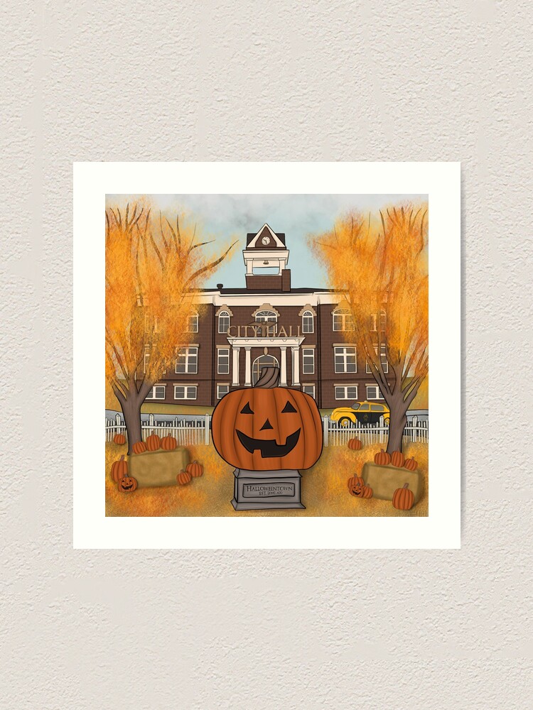 halloweentown painting