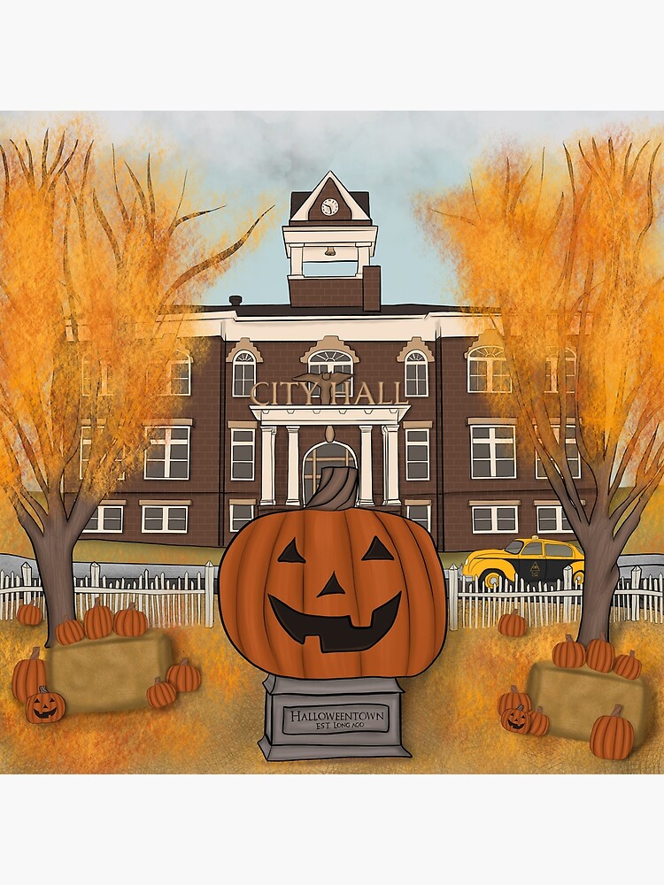 "Halloweentown" Art Print for Sale by AutumnFirstBabe Redbubble