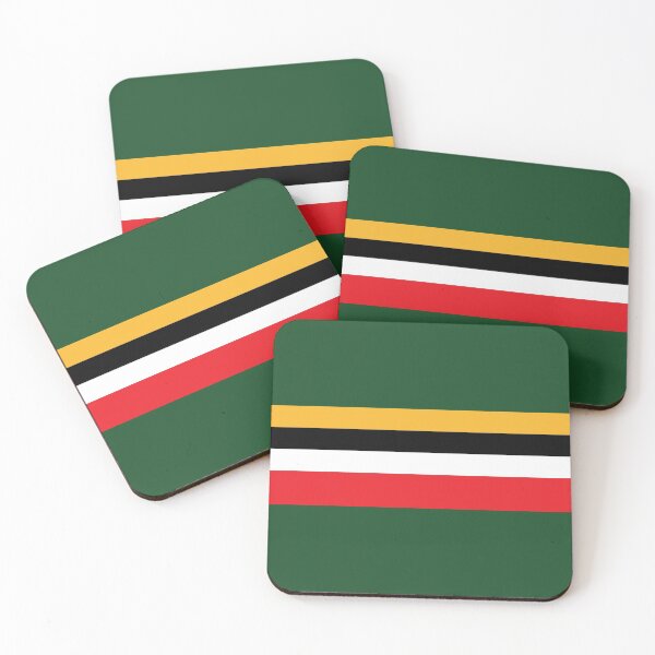 Item preview, Dominica Colour Block National colours designed and sold by IdentiTee Studios.