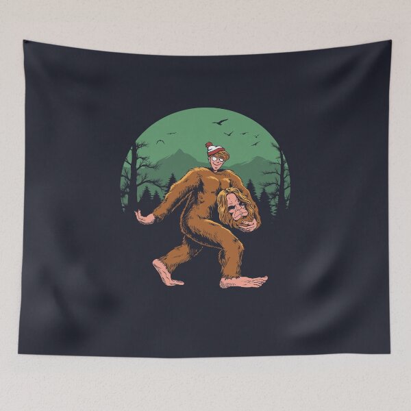 Item preview, Where is Bigfoot? designed and sold by vincenttrinidad.