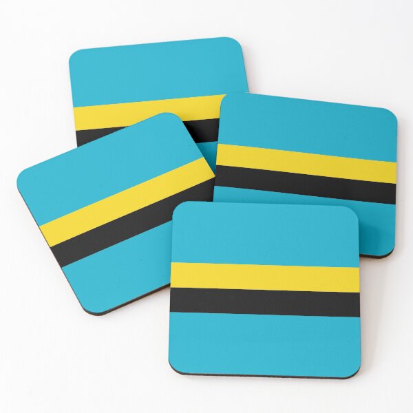 Item preview, Bahamas Colour Block National Colours designed and sold by IdentiTee Studios.