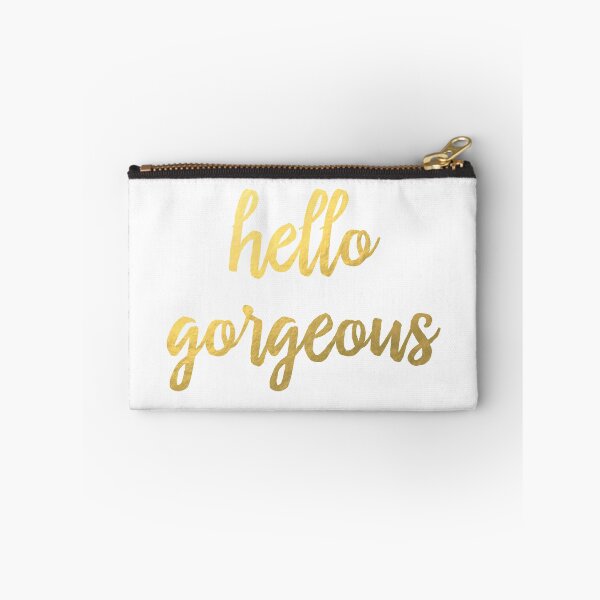 Item preview, Hello Gorgeous Faux Gold Foil  designed and sold by tshirtstylist.