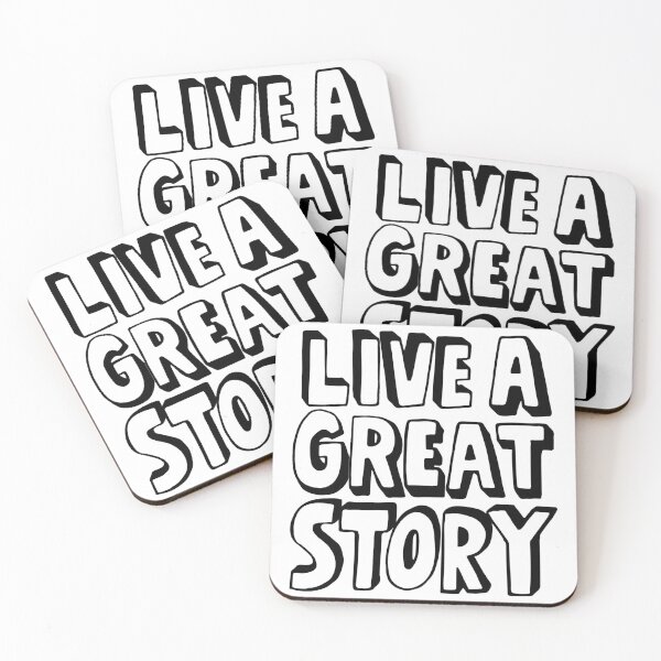 Item preview, Live a great story  designed and sold by Kerry Pritchard.