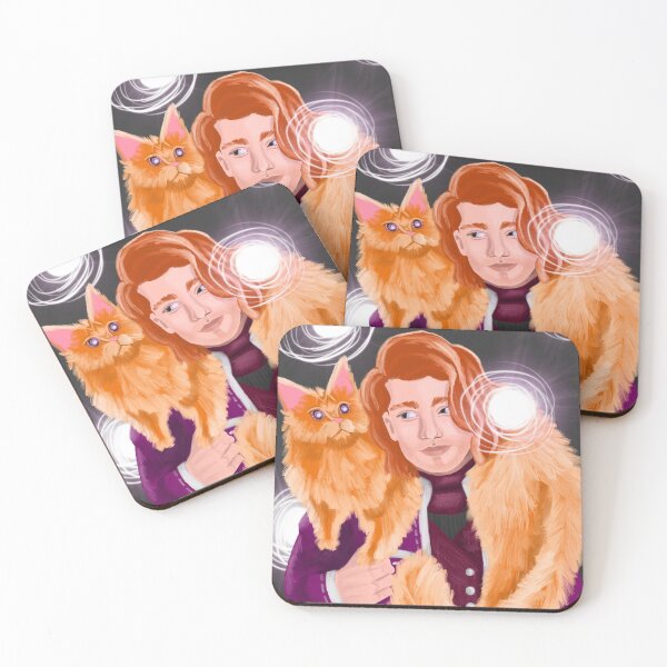 Item preview, A Wizard and his Cat designed and sold by cakebacon.