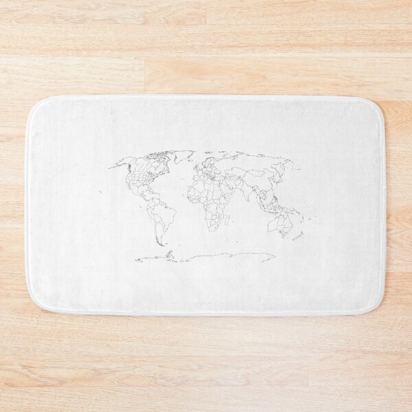 Item preview, World Map (With Some States) designed and sold by TheMysteryMan.