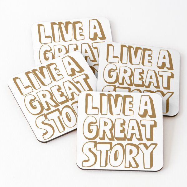 Item preview, Live a great story  designed and sold by Kerry Pritchard.