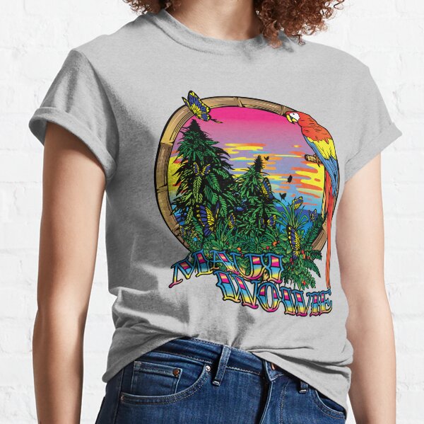 Maui Wowie Cannabis Strain Art Classic T-Shirt