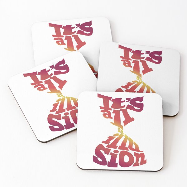 Item preview, It’s all an illusion - white designed and sold by radiosilenceD.