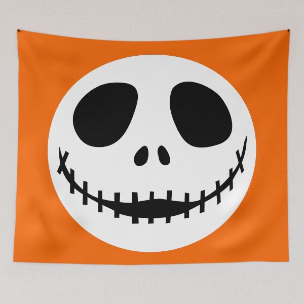 Item preview, The Patron Spirit- Nightmare Before Christmas, Skellington, Pumpkin King, White, Grin, Evil, Halloween, Christmas, Movie, Fandom, Geek, Geekery, Nerd, Nerdy designed and sold by CanisPicta.