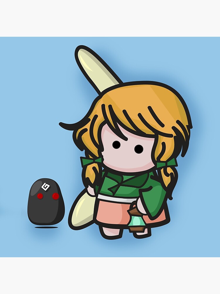 Premium Photo  Link of legend of zelda cartoon chibi cute design