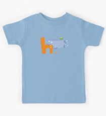 h for hippo Kids Tee