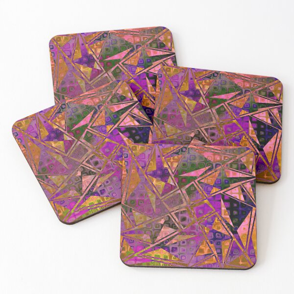 Item preview, "Squangles" 4 | Fun With Squares And Triangle designed and sold by LiseHoltArt.