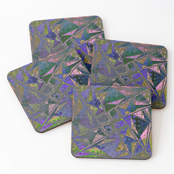 Item preview, "Squangles" 3 | Fun With Squares And Triangle designed and sold by LiseHoltArt.