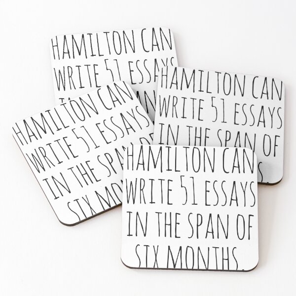 Item preview, if alexander hamilton designed and sold by QuoteSpirations.