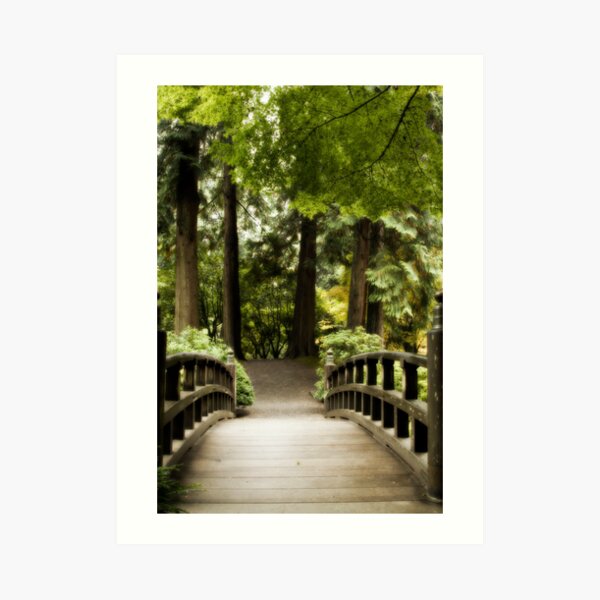 Across The Bridge Art Print