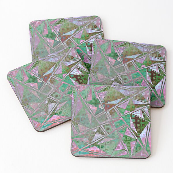 Item preview, "Squangles" 2 | Fun With Squares And Triangles designed and sold by LiseHoltArt.
