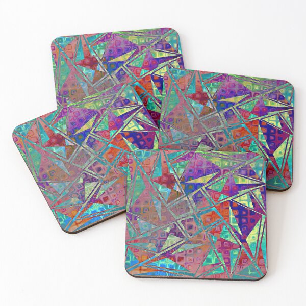 Item preview, "Squangles" 1 | Fun With Squares And Triangles designed and sold by LiseHoltArt.