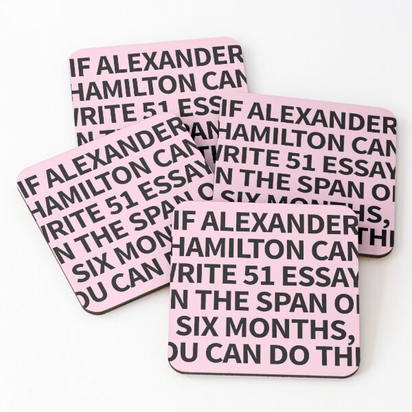 Item preview, if alexander hamilton designed and sold by QuoteSpirations.
