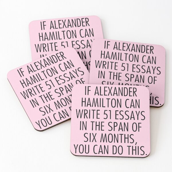 Item preview, if alexander hamilton designed and sold by QuoteSpirations.