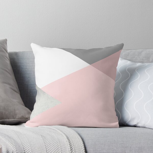 Item preview, Geometrics - grey blush silver designed and sold by Gale Switzer.