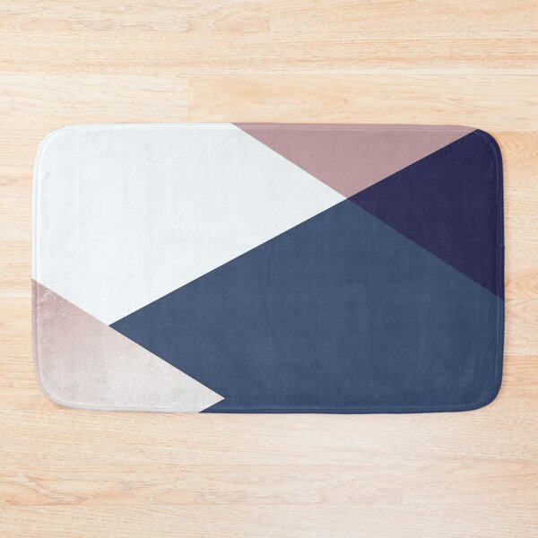 Item preview, Geometrics - blush indigo rose gold designed and sold by Gale Switzer.
