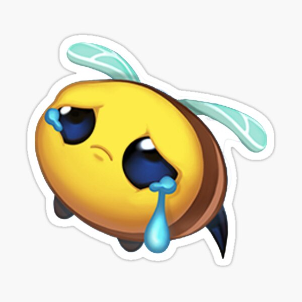 Bee Sad Emote - League of Legends Sticker