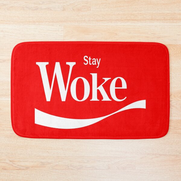 Item preview, Stay Woke Coca Cola/Coke Parody designed and sold by The Nerd Underground.